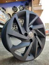 Llantas Aleación Volkswagen R15 / Pase 4x100 (grafito Fosco)