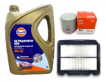 Kit 2 Filtros Chevrolet Aveo + Aceite Gulf 5w30 Sintetico