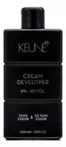 Oxidante Keune Cream Developer 6% - 20vol. - 1 Litro