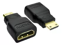 Units_per_packadaptador Hdmi De 1 Hdmi Hembra A 1 Hdmi Macho Skyway Hdmi A Mini Hdmi Negro