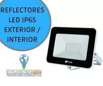 Reflector Led Idoler iMac 10w Con Luz Blanco Frío Y Carcasa Negro 220v