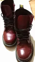 Borcegos Dr Martens Color Guinda Talle 37 Eu Impecables