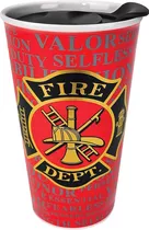 Taza De Viaje Del Departamento De Bomberos De Spoontiques