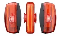 Luz Cat Eye Trasera Tl-ld720-r Flashing Rapid X3 Usb Recarga Color Rojo