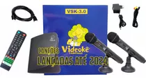 Aparelho Karaokê Videokê Vsk3.0 C/12.649 Canções Na Memoria 