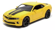 Miniatura Chevrolet Camaro Ss Amarelo 2010 1/24 Maisto