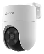 Ezviz H8c 1080p, Cámara De Seguridad Wifi 2mp 360° Pt, Para Exteriores, Deteccion De Personas Con Inteligencia, Vision Nocturna A Color, Color Blanco