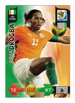 Carta Didier Drogba Adrenalyn Xl Mundial Suráfrica 2010 