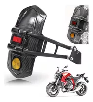 Guardabarros Trasero Universal Para Motocicleta Con Reflecto