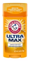 Desodorante Arm & Hammer Barra Blanca Ultra Max Unscented