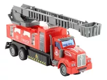 Caminhão De Bombeiro C/ Controle Remoto R3153 - Bbr Toys