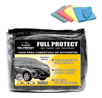 Capa Cobrir Carro 100% Impermeavel Protege Sol Chuva +brinde