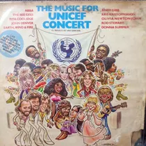 The Music For Unisef Consert Compilado Disco Vinilo Lp Vg+