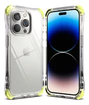 Funda Compatible iPhone 14 Series Ringke Fusion Lime Glow