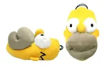 Pantufla Peluche Homero Simpson Originales Suela Goma 