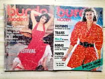 Lote De 10 Revistas Burda Vestidos De Fiesta