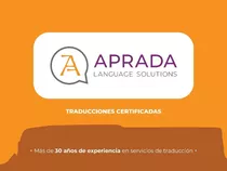 Traducciones Certificadas Inglés-español. Intérprete Público