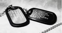 Dogtags En Acero Inoxidable Personalizadas Grabadas