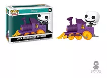 Funko Pop Trains Disney Nbc Jack Skellington In Engine 07