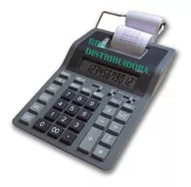 Calculadora Con Rollo Cifra Pr-1200 220v Maquina Sumar