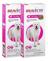 Bravecto Antipulga Carrapato Combo 2un  Cães De 40a56kg