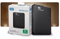  Hd Externo Western Digital Wd Elements Wdbuzg0010bbk 1tb