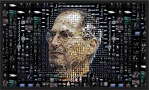 Quadro Decorativo Steve Jobs Apple Informatica Pc Gg 2