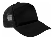 Gorra Trucker Negra / Blanca Y Negra Lisa Camionera 