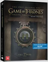 Blu-ray Steelbook Game Of Thrones - 3ª Temporada - 5 Discos