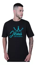 Camiseta Unissex Jesus O Rei Da Gloria Camisa