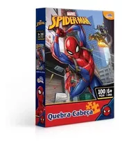 Quebra Cabeça 100 Peças Homem Aranha - 8013 - Toyster