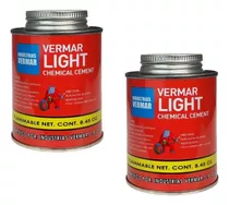 Cemento Químico Azul Vermar Light 250 Ml 2 Piezas