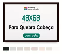 Moldura P/ Quebra Cabeça Grow Puzzle 1000 Pçs 48x68 C/ Petg