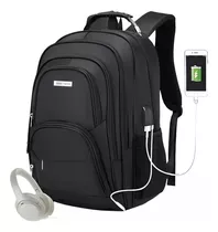 Bolsa Mochila Resistente Água, Notebook Casual Reforçada Top