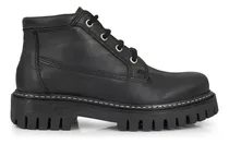 Borcego Cuero Mujer Bota Plataforma Zapato Botineta Briganti