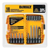 Set De 18 Piezas Para Atornillar Dewalt Dw2174