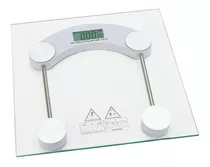 Balança Corporal Digital Vidro Temperado Banheiro Até 180kg Cor Branco