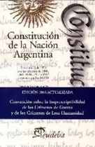 Constitucion De La Nacion Argentina - Hebe Mabel Leonardi De Herbon, De Leonardi De Herbon, Hebe Mabel. Editorial Eudeba, Tapa Tapa Blanda En Español, 2010