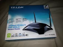 Modem Roteador Voip Wireless N 300 Mbps Adsl2 + Td-vg3631
