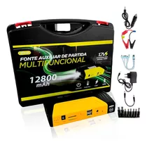 Fonte Auxiliar Automotiva Partida Multifuncional Led 12v