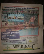 Antiguo Diario Ultimas Noticias Deportivo Italia 1990 11 De 
