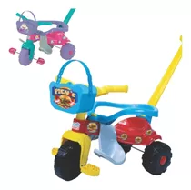 Triciclo Magic Toys Aro De Proteção E Haste Removível Picnic