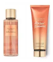 Victoria's Secret Amber Romance Set Body Splash Y Crema