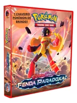 Pasta Álbum Fichário Pokemon + 10 Folhas + 06 Cards + Brinde