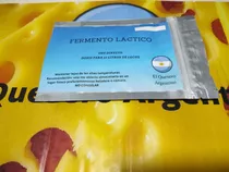 Fermento Para Elaborar Yogurt Para 50 Lts + Receta