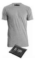 Remera Basica Gris Entalladas Calidad Hombre El Don Slim Fit