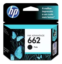 Cartucho Hp 662 Preto 2ml - Cz103ab