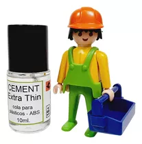 Cola Playmobil Lego Blocos De Montar Brinquedos 10ml