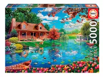 Puzzle 5000 Peças Casa De Campo - Educa - Importado Grow