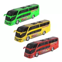 Ônibus De Brinquedo Buzão 42cm - Bs Toys - Escolha A Cor